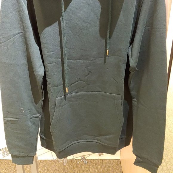 CM Fashion unisex hoodie Long Sleeve with pockets - Green - Picture 2 of 5